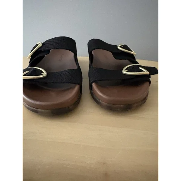 Rothy’s The Buckle Slide Black Womens Size 7 - Image 3