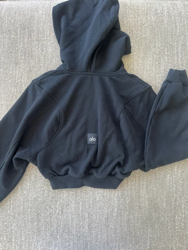 Alo Sweet Escape Yoga Zip-Up Hoodie - Image 6
