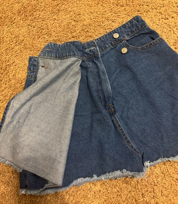 Lone Star Jean Skort Blue Size M - Image 2