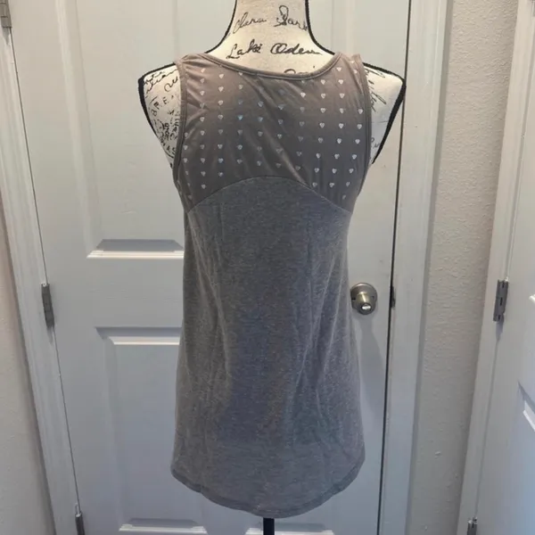 American Rag Cie Sleeveless Taupe Brown Tank Top - Image 4