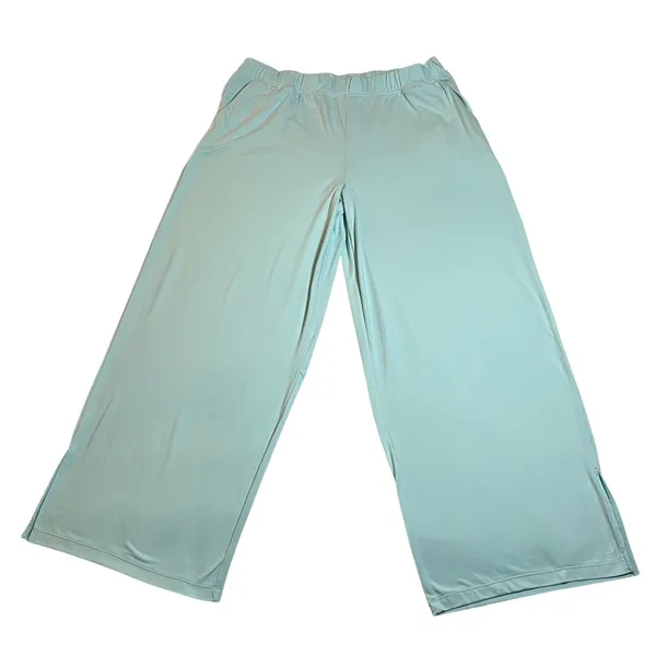 Cuddl Duds Flexwear Straight Leg Lounge Pant Size L Lightweight Casual Coastal - Image 4