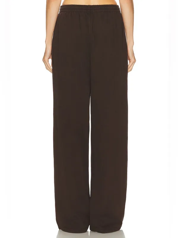 Skims (Gar) Boyfriend Fleece Baggy Sweatpant | Color WASHED ONYX | Size XS - Image 6