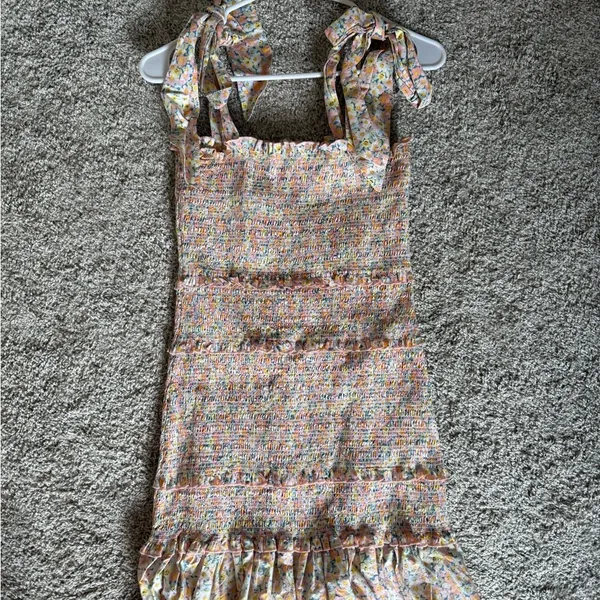 MABLE Pastel Floral Top Pink Size M - Image 3