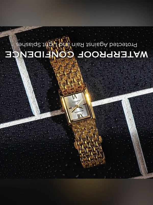 New gold watch - Image 6