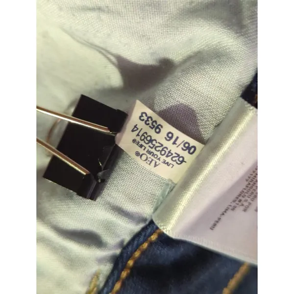 American Eagle Jeans Woman's 2 Jeggings Blue Skinny‎ Stretch Basic Coastal - Image 13