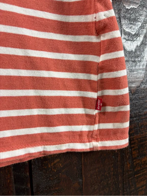 Levi’s Striped Casual T-shirt Dress - Image 3