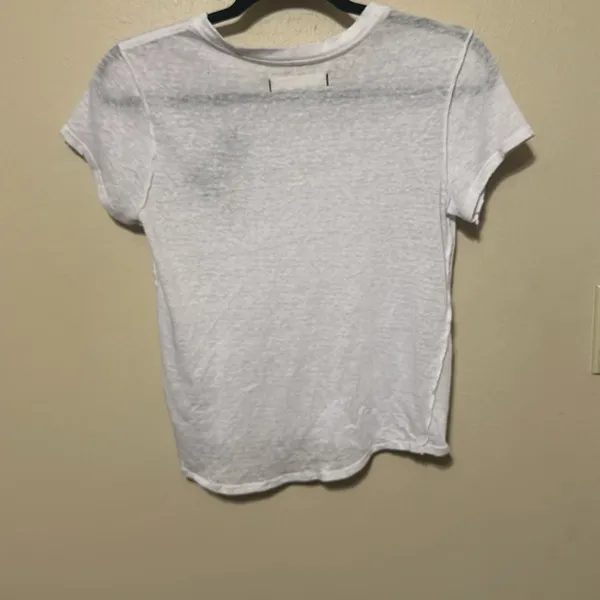 Free People We The Free Beachy Keen Embroidered Tee‎ Size XS - Image 8