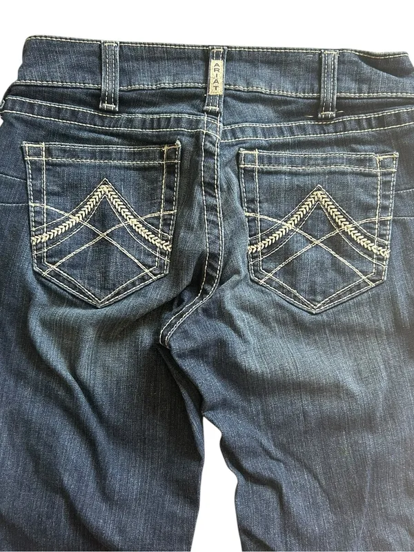 Ariat R.E.A.L. Straight Leg Jean size 29R western rodeo - Image 12