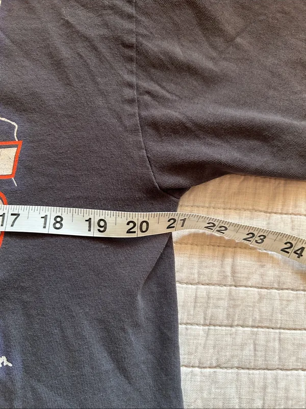 Brandy Melville John Galt triston Roberts '95 graphic nascar grey black tee shirt one size - Image 4