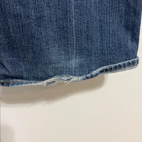 7 For All Mankind Low Rise Medium Wash Bootcut Jean Size 31 - Image 6