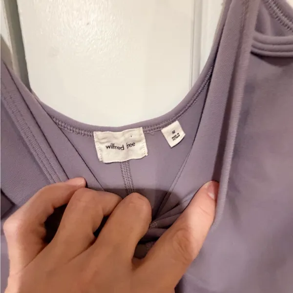 Wilfred free Aritzia free divinity kick‎ flair Lavender Jumpsuit medium - Image 5