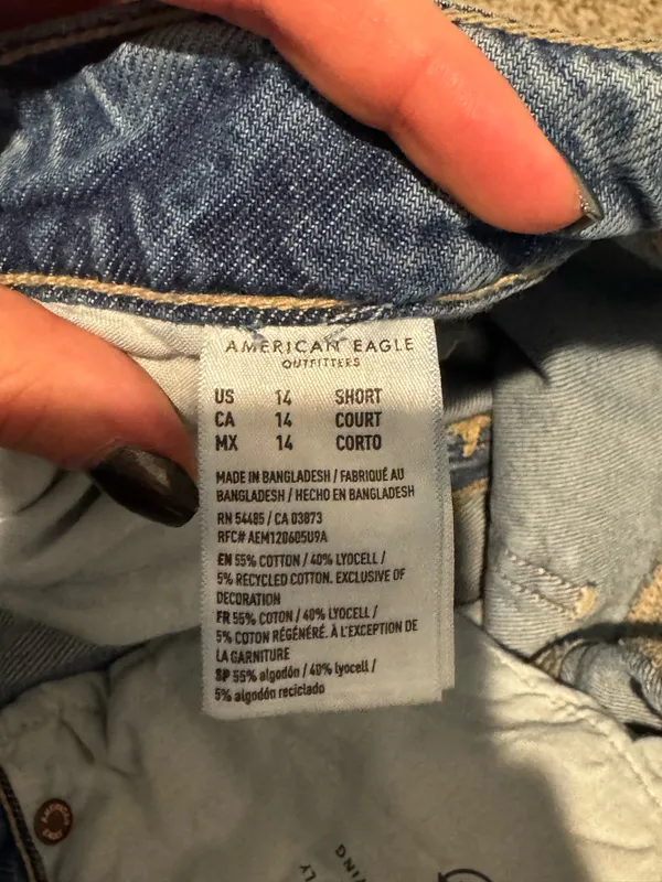 American Eagle Jeans Super High-Rise Baggy Wide-Leg - Image 4