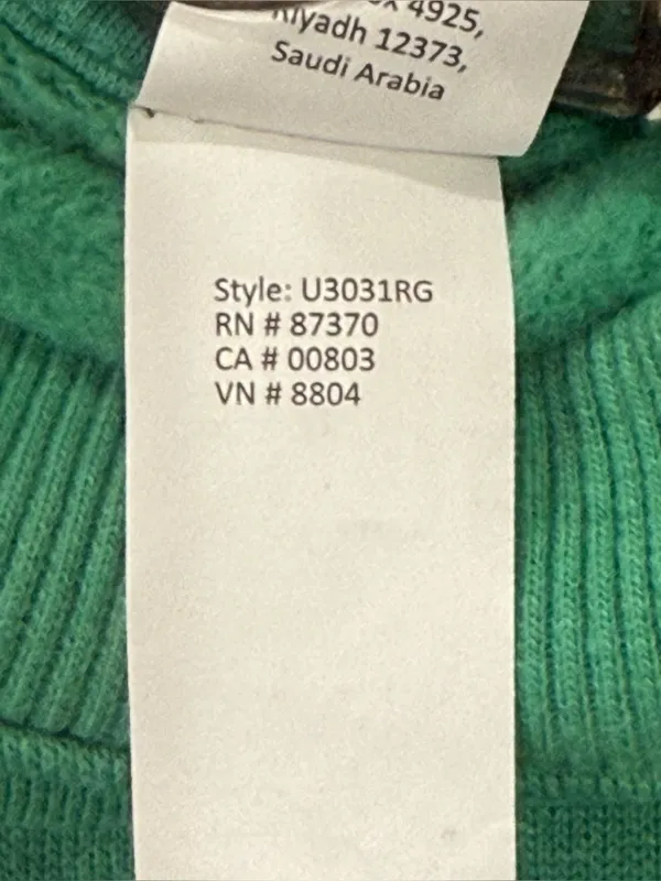 Alo Yoga Accolade Crew Neck Pullover Sweatshirt Spruce Green XXS Athleisure Rare - Image 12