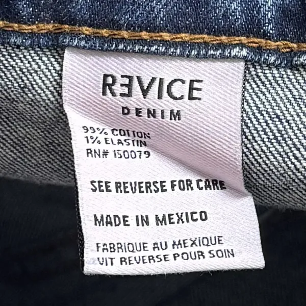 Revice NEW Low Rise Y2K Inspired Jeans Micro Pockets Festival‎ Academia 26 - Image 9