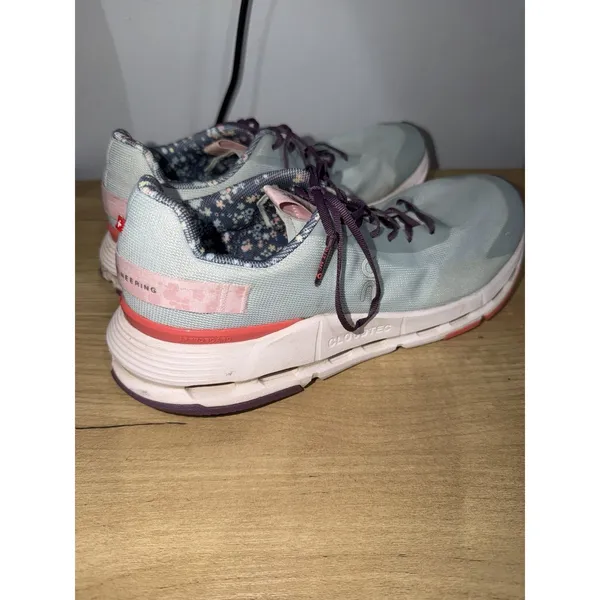 On‎ Cloudnova Form 2 Free People Movement Sneakers Women's Size 10.5 Surf Oyster - Image 7