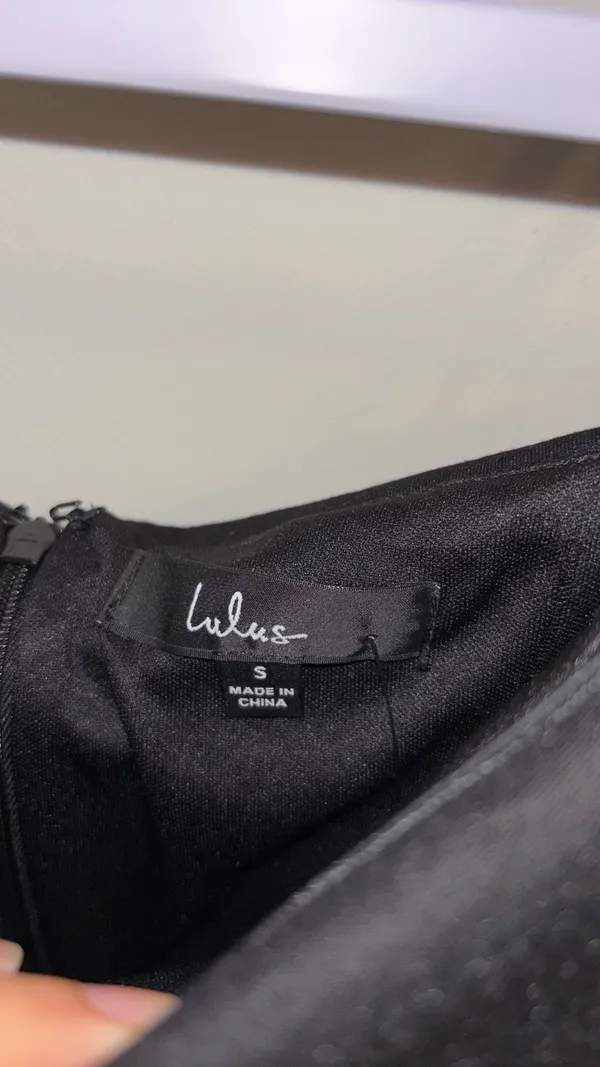 Lulus black dress size S - Image 2