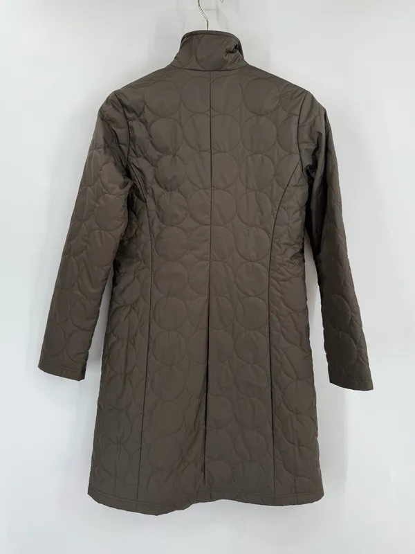 Patagonia women’s mor parka in olive‎ green size small - Image 2