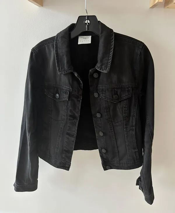 Cropped Jean Jacket - Image 3