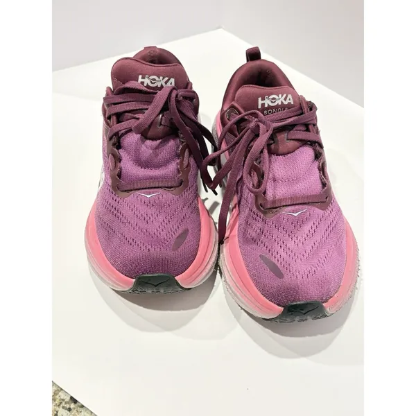 Hoka One One HOKA Bondi 8 Beautyberry W Size 6B - Image 6