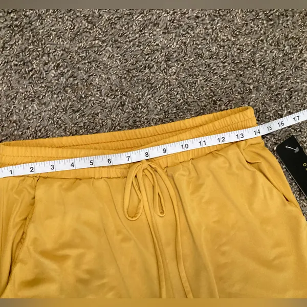 Always Indigo Boho Mustard Wide Leg Pull - Image 7