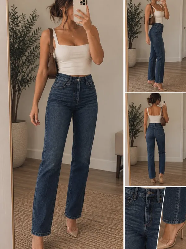 Abercrombie & Fitch Curve Love High Rise Super Skinny Ankle Jeans Size 4 - Image 2