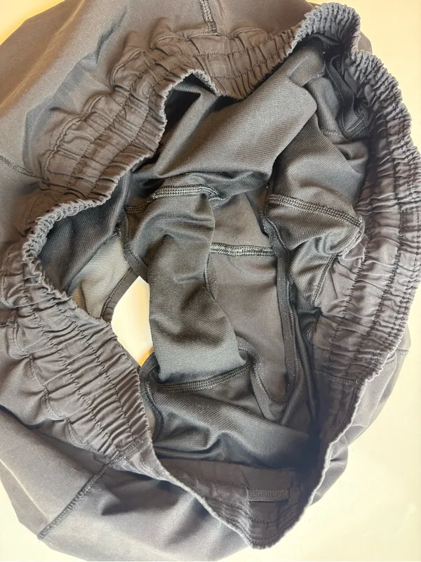 Lululemon Speed Running Shorts‎ Black Lined Athletic Gym Yoga Women Size 8 - Image 7