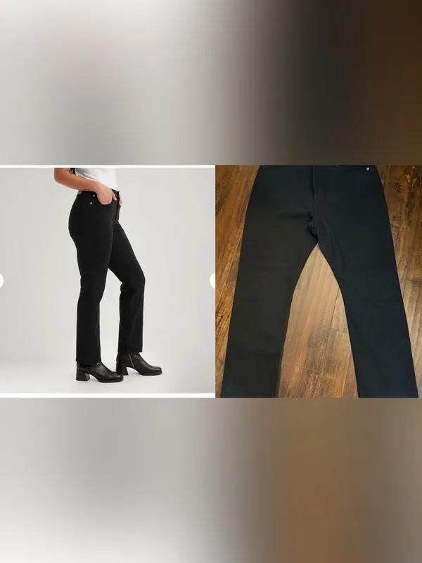 Levi’s 501 Original Fit Jeans Womens W34 L30 Black Sprout Straight Leg - Image 2