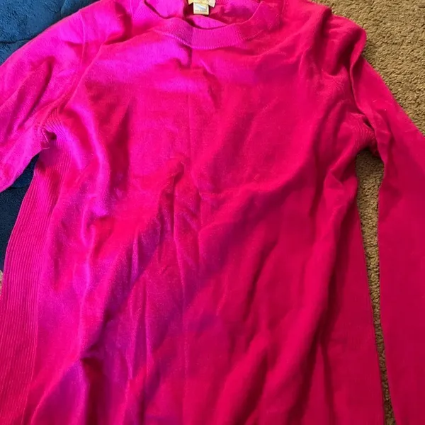 J‎ crew pink sweater M - Image 5