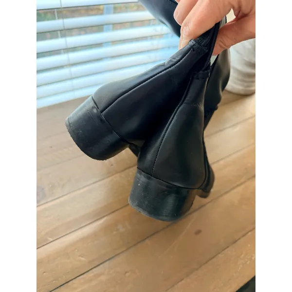 SoleMani Zipporah Slim Calf Boot Black Size 8 - Image 4