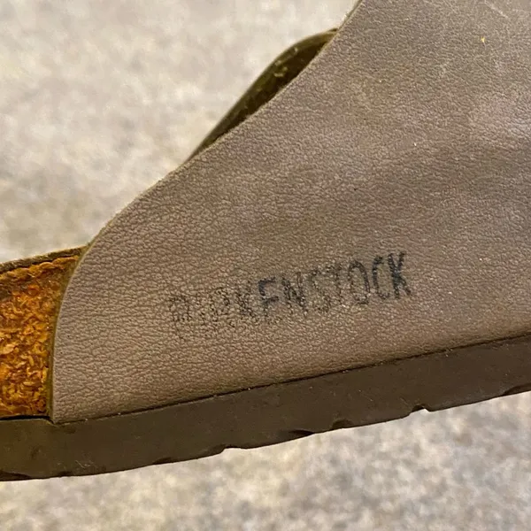 Birkenstock Arizona Oiled Brown Leather Sandals Size 39/8.5 - Image 9