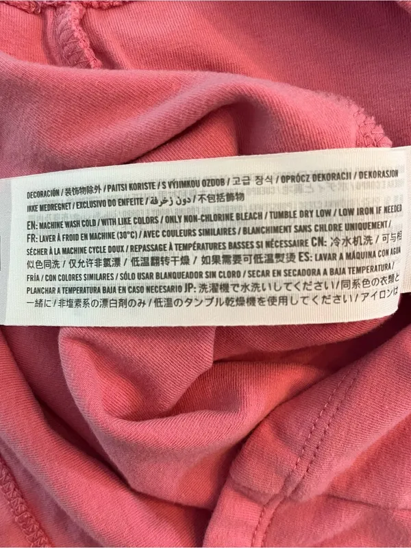 Abercrombie & Fitch Women’s Twist Front Cotton Stretch Pink Tank Top Size S - Image 5
