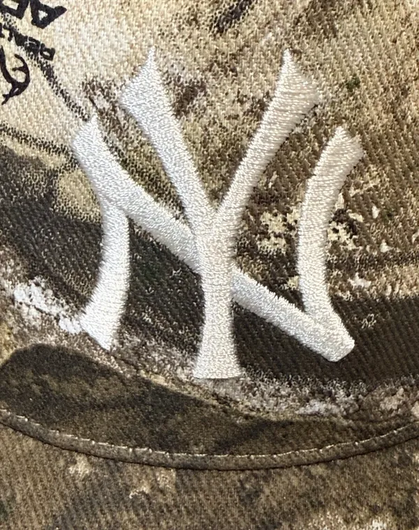 ’47 Brand MLB New York Yankees Real Tree Camo Hitch Trucker Hat - Image 4