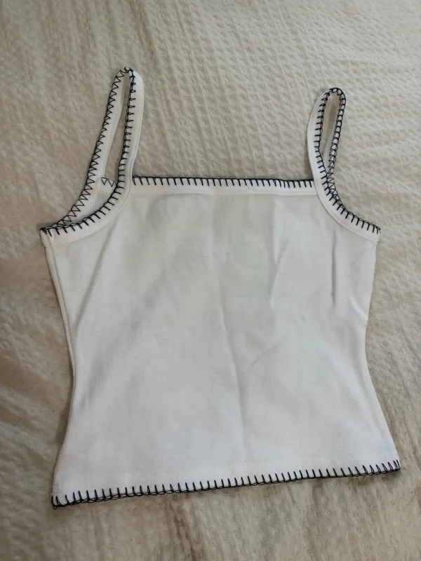 Le lis Flag Embroidered Tank - Image 2
