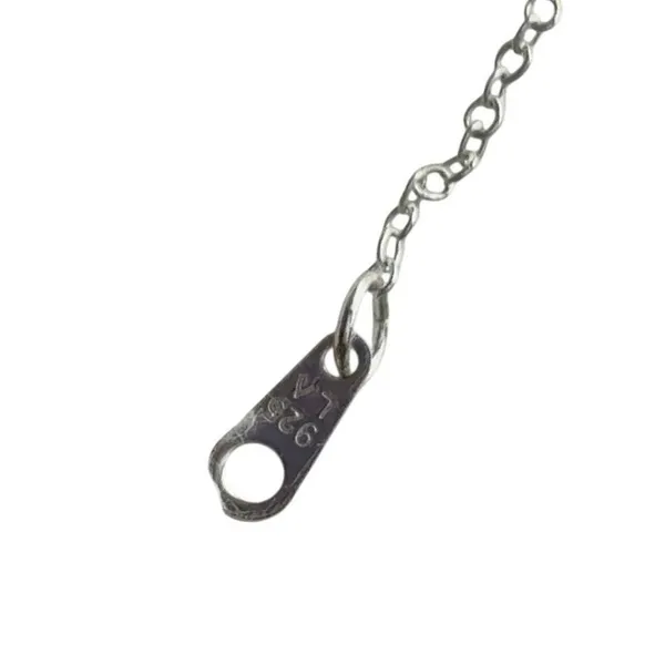 Classy‎ Cat Rose Gold Plated AU Sterling Silver Swarovski Crystals Necklace 18" - Image 11