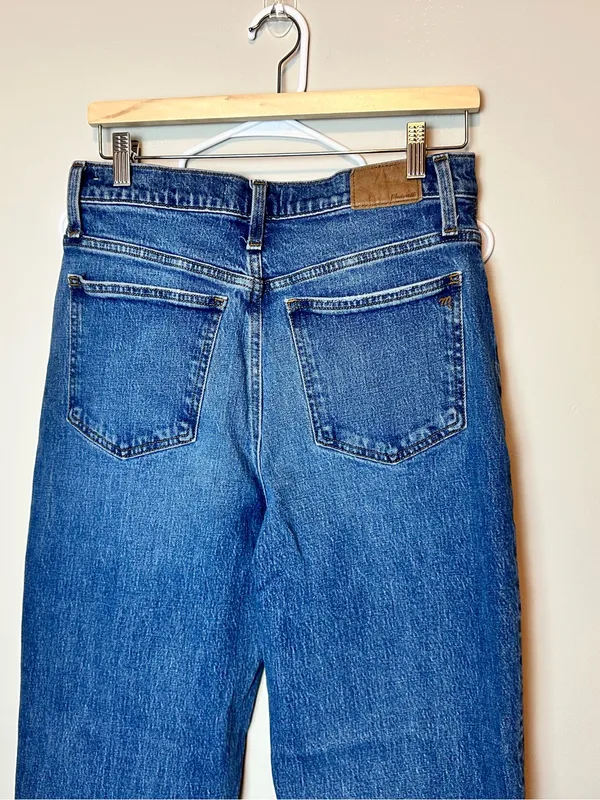 Madewell High-Rise Balloon Jeans in Ellisboro Wash Size 29 Cropped Retro - Image 6