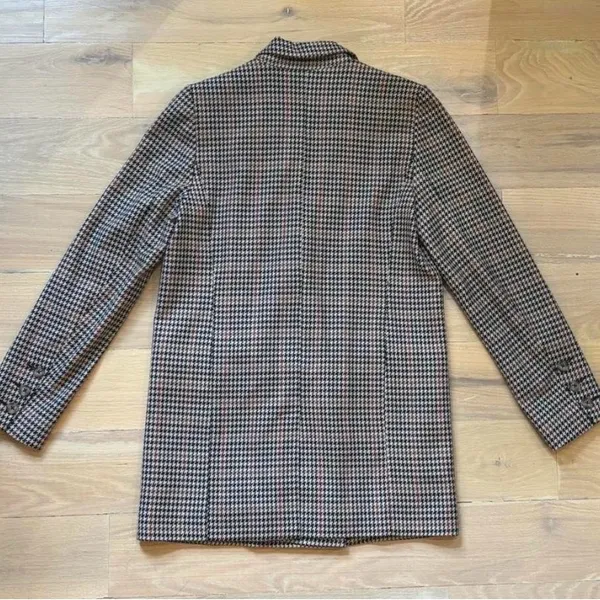 Free people Women's Houndstooth Blazer jacket, size Xs - Image 3