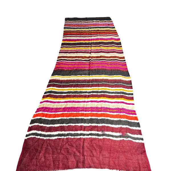 Ritual 100% Wool Multicolor Striped Oversized Scarf Wrap Shawl Boho NWT Multiple - Image 3