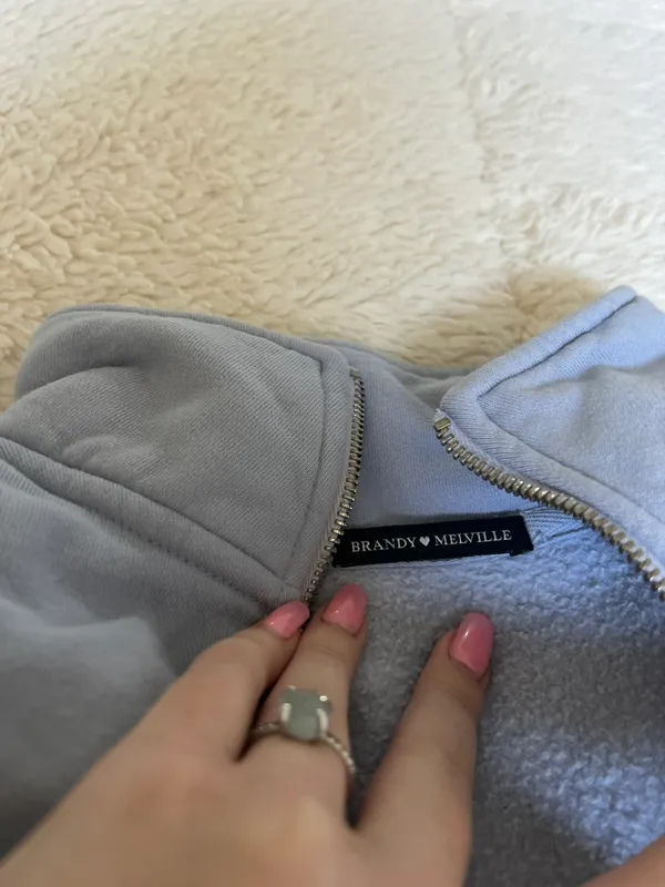 Brandy Melville Quarter Zip - Image 3
