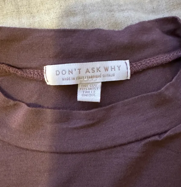 Don't Ask Why Top short sleeve  - Image 3