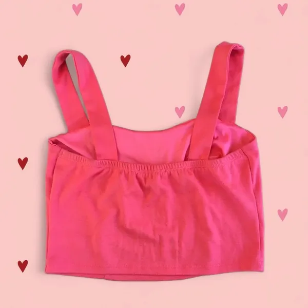 Charlotte Russe Pink bedazzled going out top - Image 3