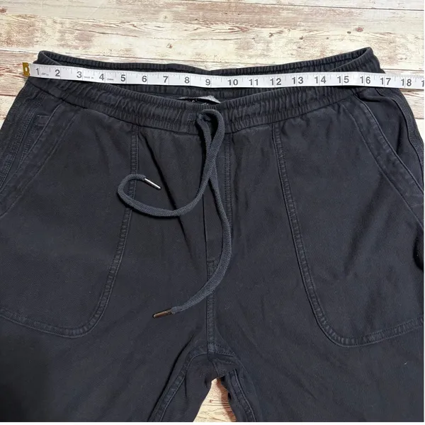 Athleta Joggers Drawstring Women's Size Large Faded Black Athleisure Active - Image 6