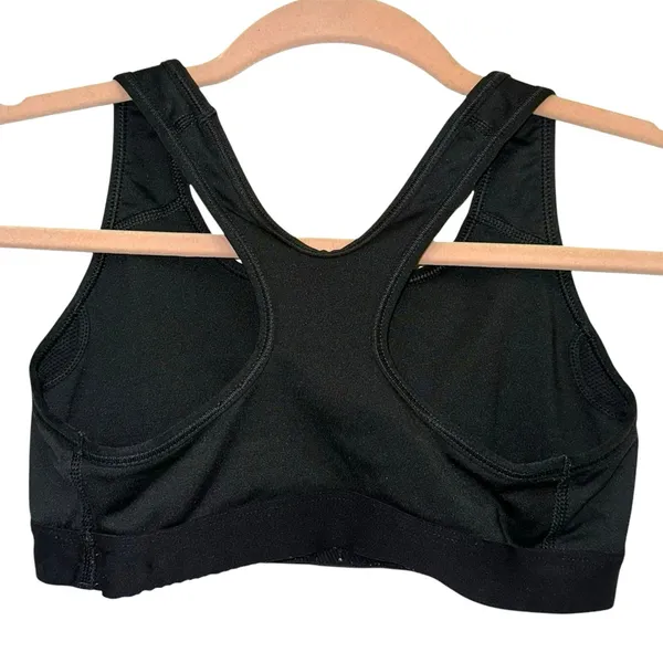 Nike Pro Dri-FIT Black‎ Racerback Sports Bra Small - Image 2