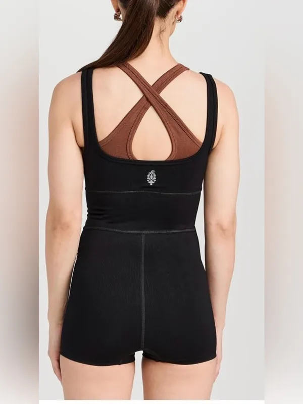 Free People Women's It Takes Two Runsie Romper - Image 2