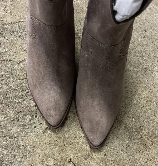 Kaanas New Porto Block Heel Cowboy Boot Brown Size 7 - Image 2