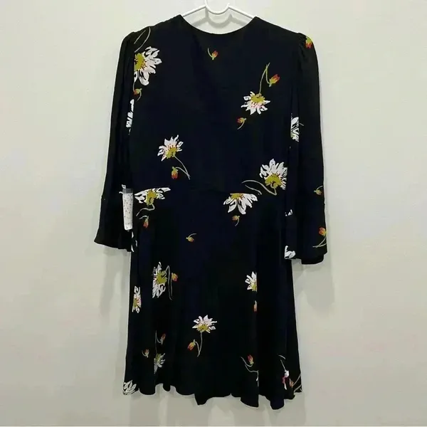 Free People Time On‎ My Side Crepe Mini Dress size s - Image 7