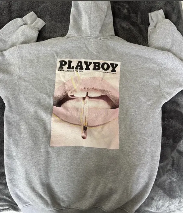 Missguided Playboy Oversized Hoodie - Image 2
