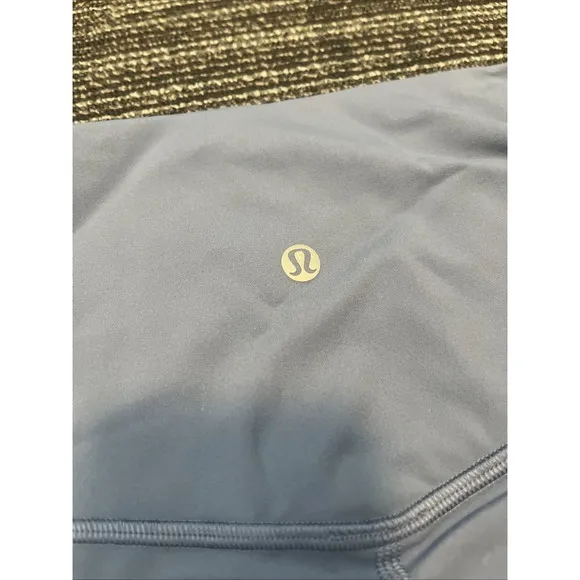 New Lululemon Size 2 Align High Rise HR Shorts 6" Inch Oasb ‎ Oasis Blue NWT - Image 3