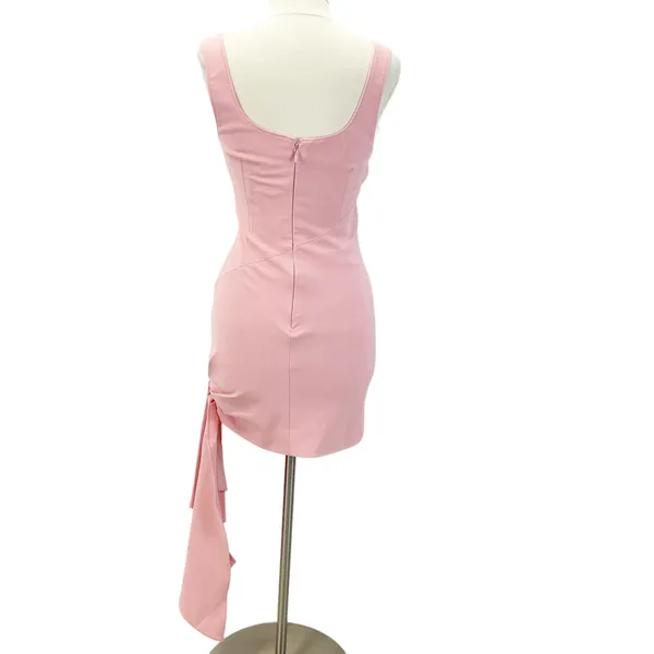 Cinq À Sept Womens Sharon Dress 8 Pink Asymmetrical Party Date Night‎ Glam HOCO - Image 5