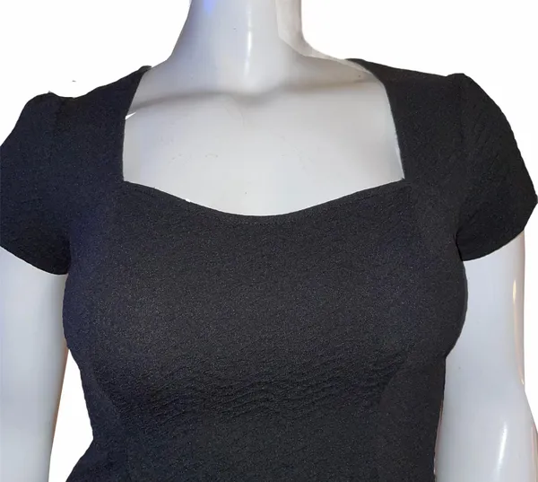 Forever 21 Textured Peplum Top - Image 4