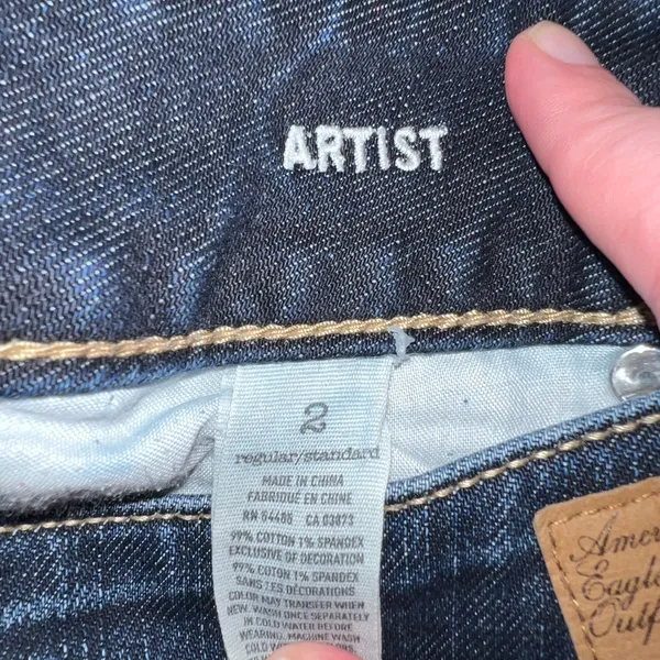 American Eagle Outfitters Artist Jean Size 2 Regular - Image 10